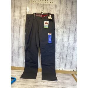 NWT Wrangler Outdoor Men’s Straight Fit Utility Pants – Charcoal Gray (32 x 32)